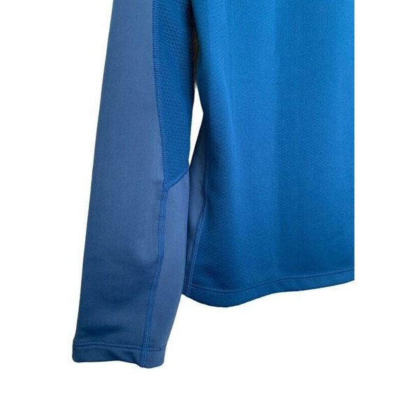 Sugoi Women Activewear Pullover Cycling Jacket Blue 1/4 Zip Mock Neck Stretch L - Picture 6 of 12